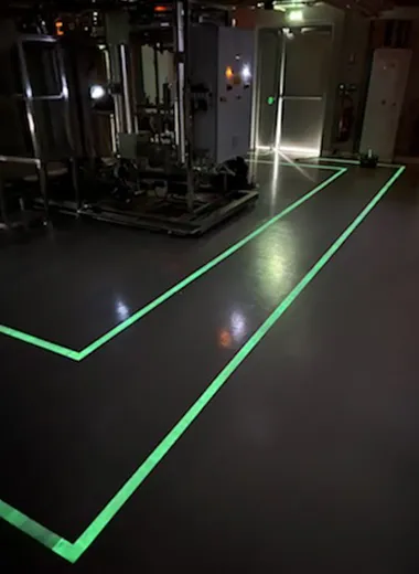 Peinture luminescente, sur Toulouse