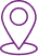 Repère de localisation sur carte : Symbole d'emplacement violet. Repère d'emplacement sur carte, icône minimaliste en contour violet. Symbole de localisation et d'adresse précis.